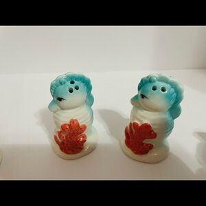Cracker Barrel Seahorse Salt and Pepper Shakers